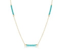 15" Choker Simplicity Chain Gold - Hope Bliss - Sea Glass