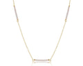 15" Choker Simplicity Chain Gold - Hope Bliss - Silky White