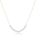 16" Necklace Gold - Beaded Bliss Pearl