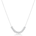 16" Necklace Sterling - Beaded Bliss Sterling