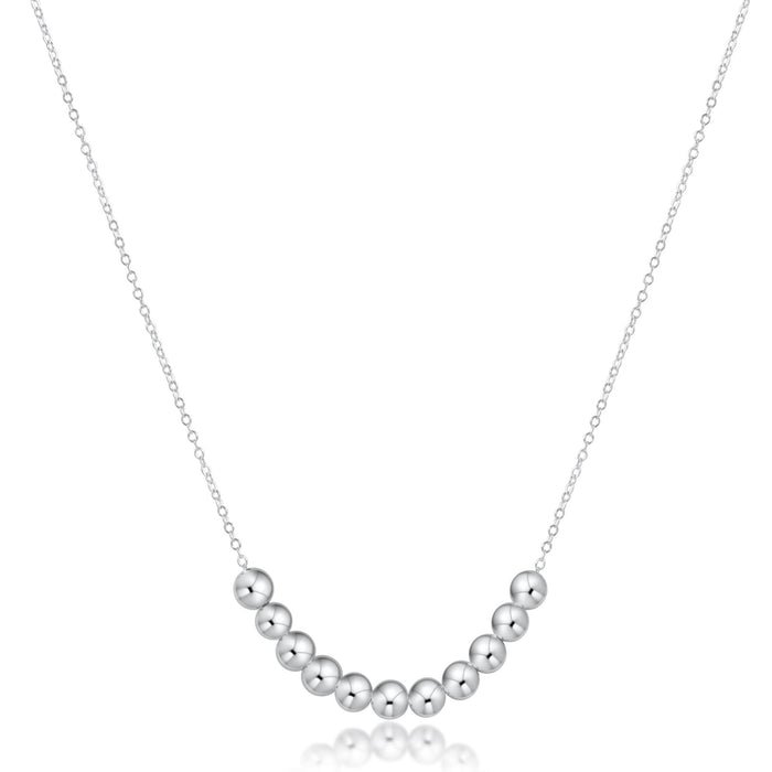 16" Necklace Sterling - Beaded Bliss Sterling