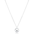 16" Necklace Sterling - Classic Sterling 10mm Charm