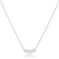 16" Necklace Sterling - Joy Pearl
