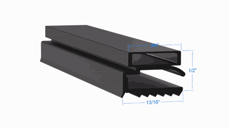 17020-2031 by Strivide, Magnetic Gasket 23 1/2 x 36 Compatible with Carter-Hoffman 17020-2031