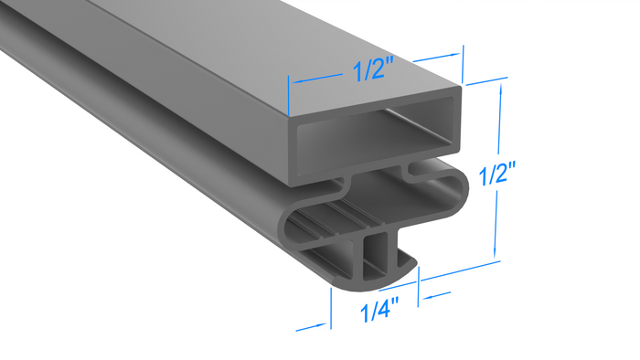 25-7-8×31-3-4 by Strivide, Magnetic Gasket 24 3/4 x 63 Compatible with Anthony Aftermarket 25-7-8×31-3-4