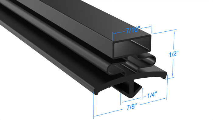 404-232C by Strivide, Magnetic Gasket 28 1/2 x 55 Compatible with Beverage-Air 404-232C