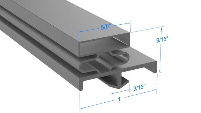 50917004 by Strivide, Magnetic Gasket 24 1/2 x 27 3/4 Compatible with Victory 50917004