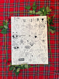 *ORIGINAL artwork* Manchester flash sheet
