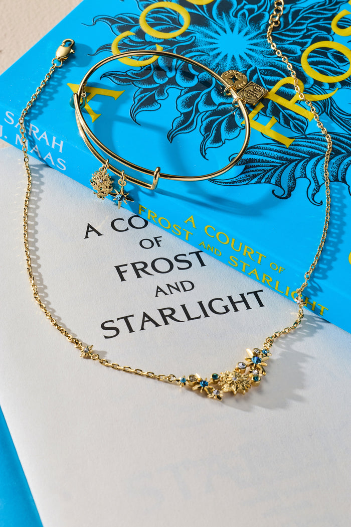 ACOTAR Frost and Starlight Flower Necklace