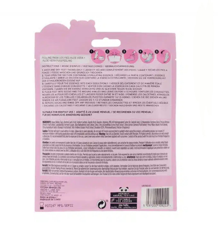 ALOE VERA FOOT PEEL mask