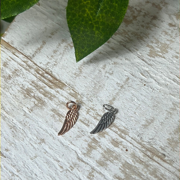 Angel Wing 925 Sterling Pendant Charm