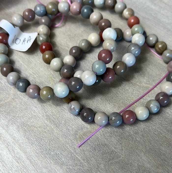 Ashlan Agate Bracelet - 7mm