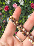 Bamboo Jasper 4mm bracelet
