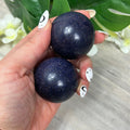 Blue Goldstone Sphere