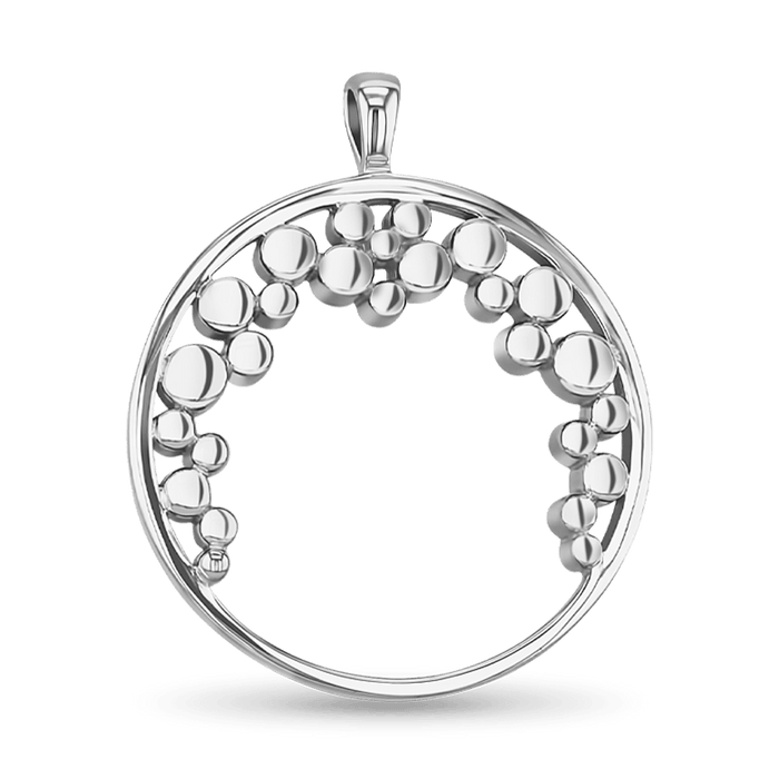 Bubbles Pendant Catherine Best Dev 18ct White Gold