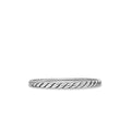 Cable Band Ring in Sterling Silver, 1.7mm