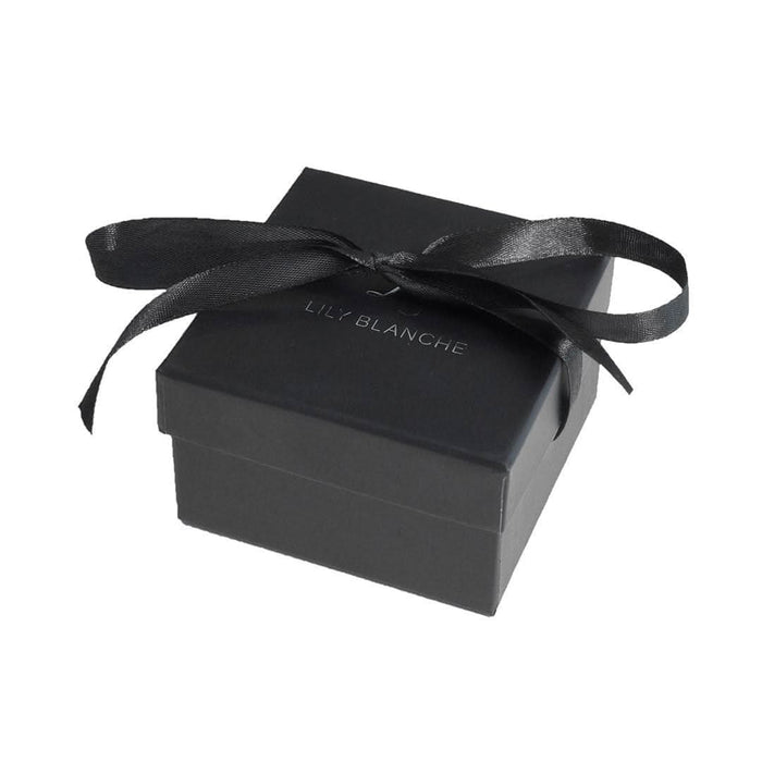 Black ribbon-tied Lily Blanche luxury gift box