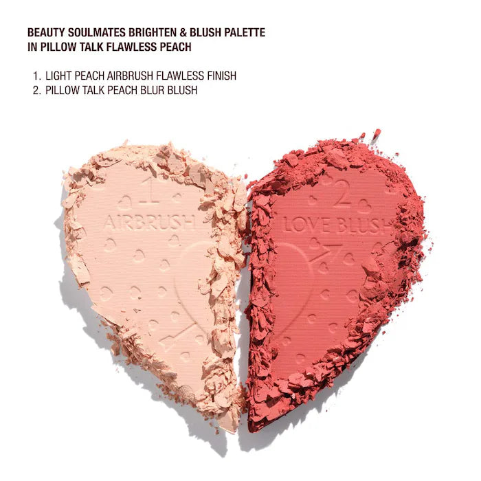 Charlotte Tilbury Pillow Talk Beauty Soulmates Airbrush Flawless Finish Brighten