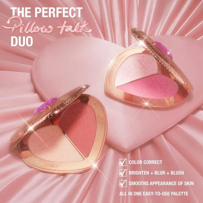 Charlotte Tilbury Pillow Talk Beauty Soulmates Airbrush Flawless Finish Brighten