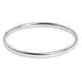 cherish sterling bangle bracelet small