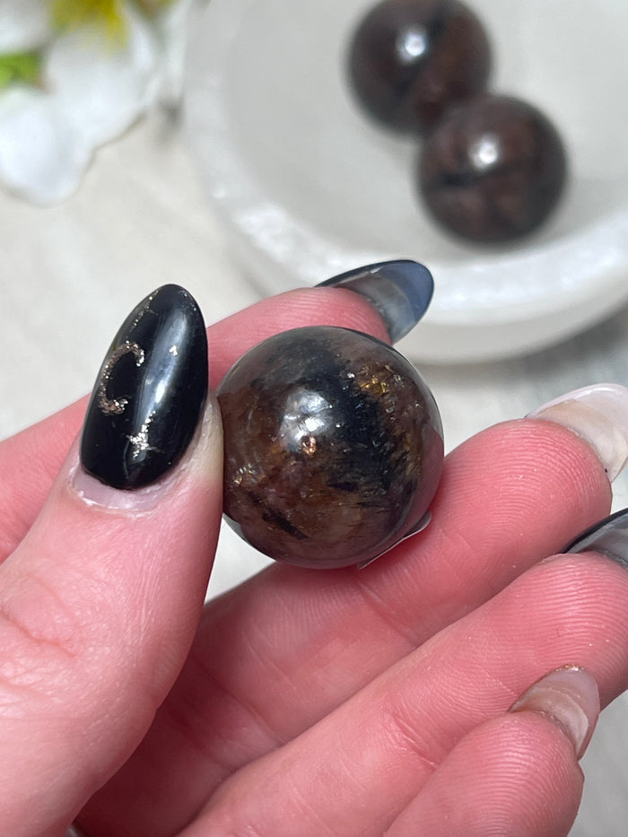 Chiastolite Sphere