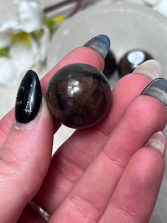Chiastolite Sphere