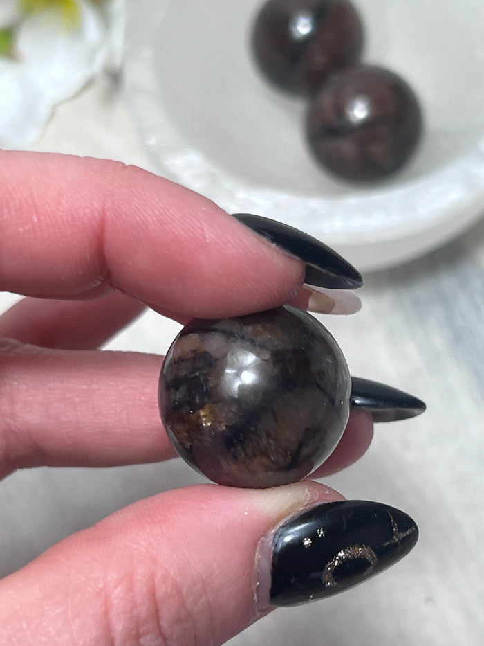 Chiastolite Sphere