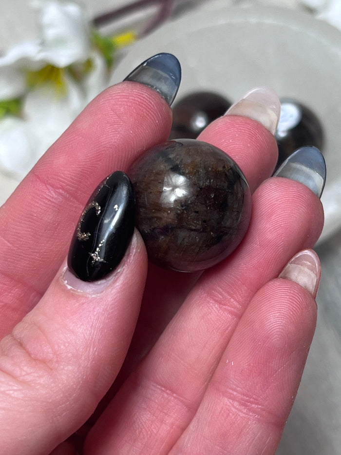 Chiastolite Sphere