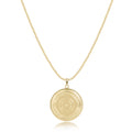 Choker Beaded - Classic Gold 2mm - Cherish Large Gold Locket