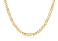Choker Beaded - Classic Gold 5mm