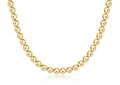 Choker Beaded - Classic Gold 6mm