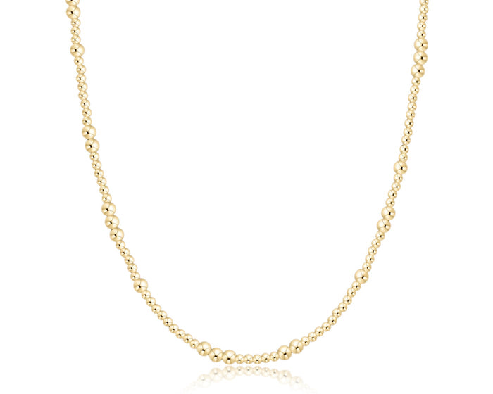 Choker Beaded - Hope Unwritten Gold 3mm