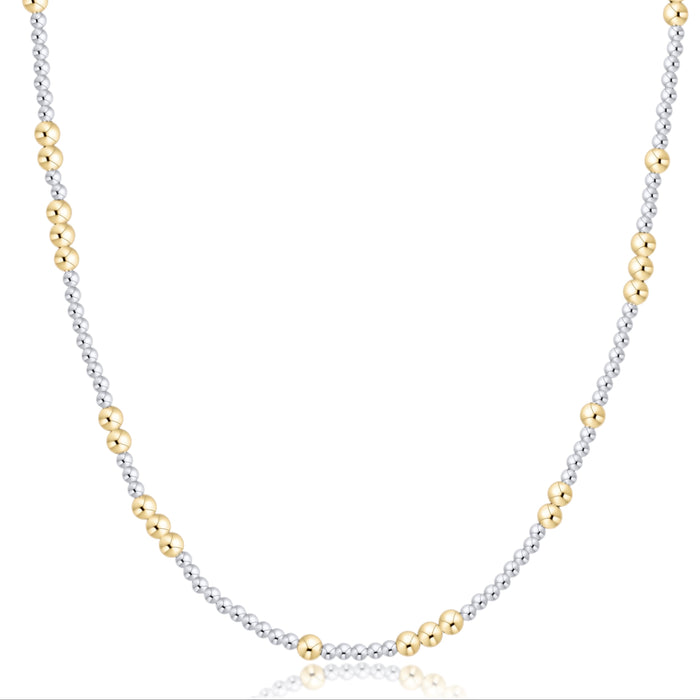 Choker Beaded - Hope Unwritten Mixed Metal 3mm