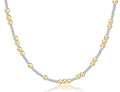 Choker Beaded - Hope Unwritten Mixed Metal 4mm