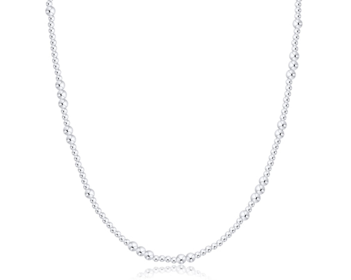Choker Beaded - Hope Unwritten Sterling 3mm