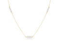 Choker Joy Simplicity Chain Gold - Pearl 3mm