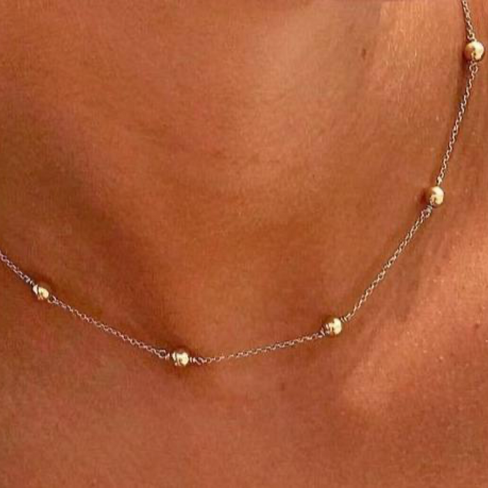 Choker Simplicity Chain Gold - Classic Gold 4mm