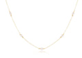 Choker Simplicity Chain Gold - Pearl 4mm