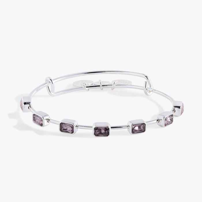 Choose-Your-Birthstone Bangle & Stud Set
