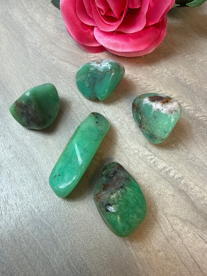 Chrysoprase Tumble Tumblestone