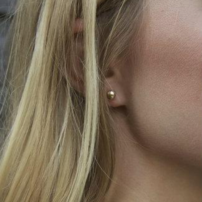 Classic 6mm Ball Studs - Gold