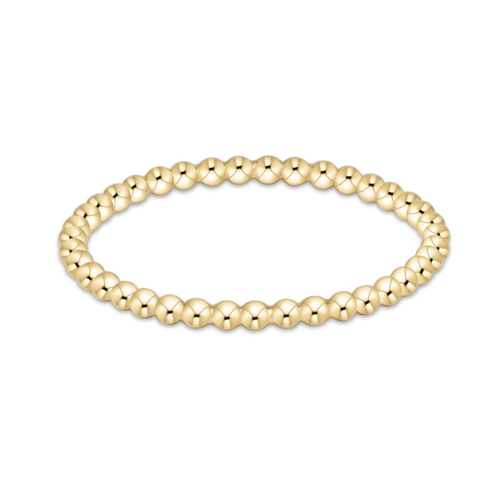 Classic Gold 1.5mm Bead Ring