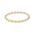 Classic Gold Twisted Thin Band Ring