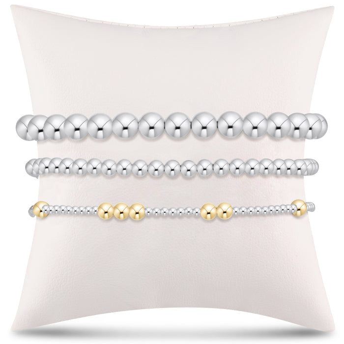 classic hope gift stack - mixed metal