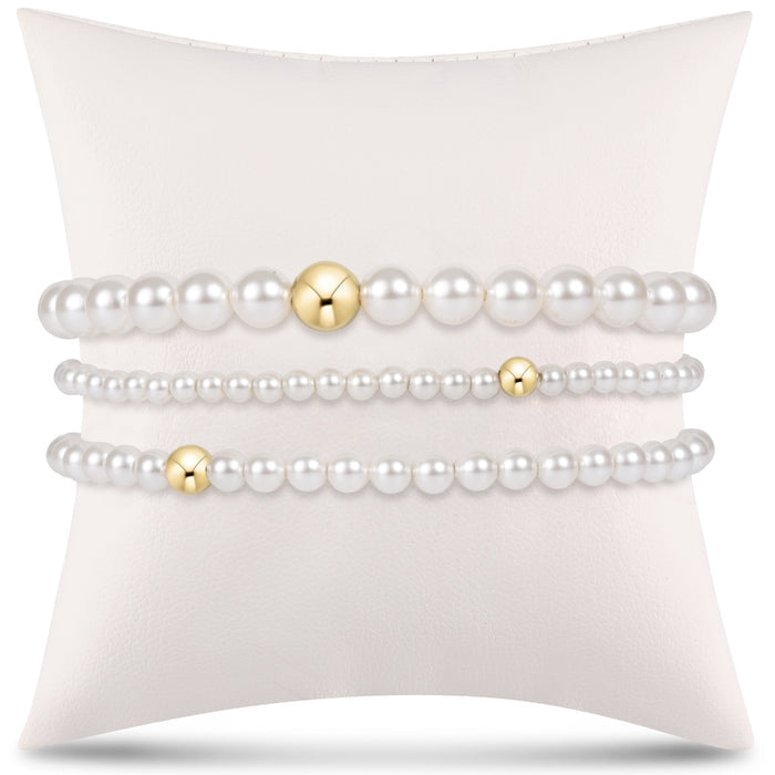 Classic Pearl Stack of 3
