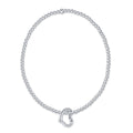 Classic Sterling 2.5mm Bracelet - Love Sterling Charm