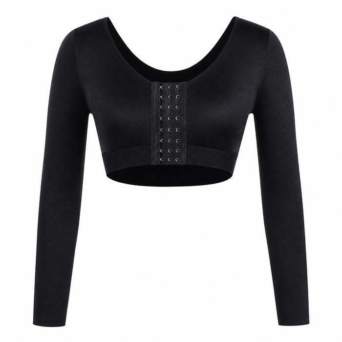 Compression Bra and Sleeve Recovery Top