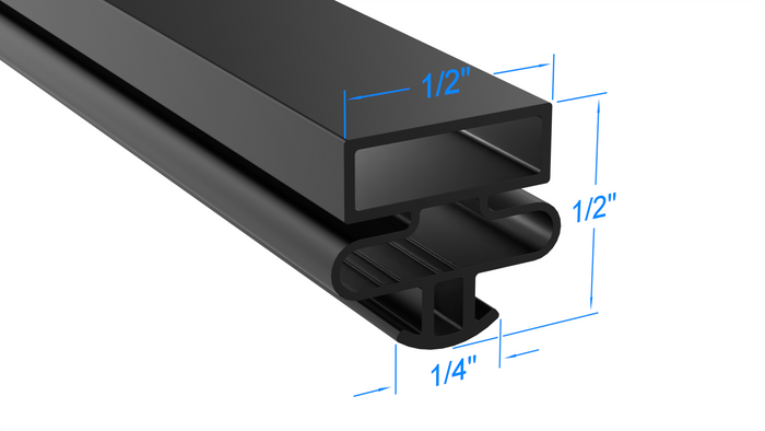 D162 by Strivide, Magnetic Gasket 24 x 73 Compatible with Anthony Aftermarket D162