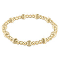 Dignity Sincerity Gold 6mm Bracelet