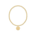 eCOLLEGIATE Classic Gold 3mm Bracelet - Indiana University